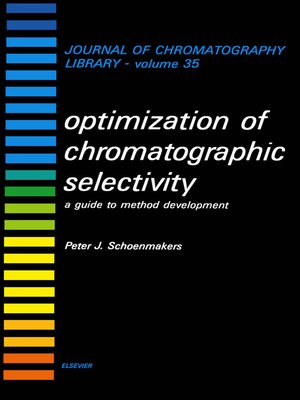 cover image of Optimization of Chromatographic Selectivity